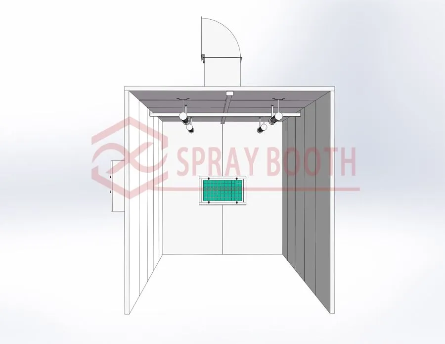 safe environment paint mixing booth project 3