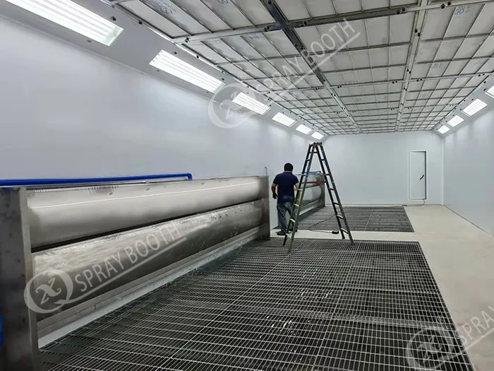 Large Paint Booth And Water Polish Booth In Thailand1 Large Paint Booth And Water Polish Booth In Thailand1