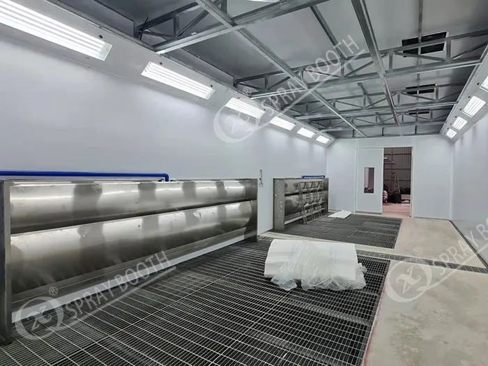 Large Paint Booth And Water Polish Booth In Thailand2 Large Paint Booth And Water Polish Booth In Thailand2