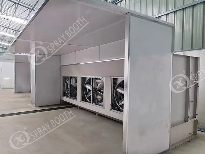 Large Paint Booth And Water Polish Booth In Thailand3 Large Paint Booth And Water Polish Booth In Thailand3