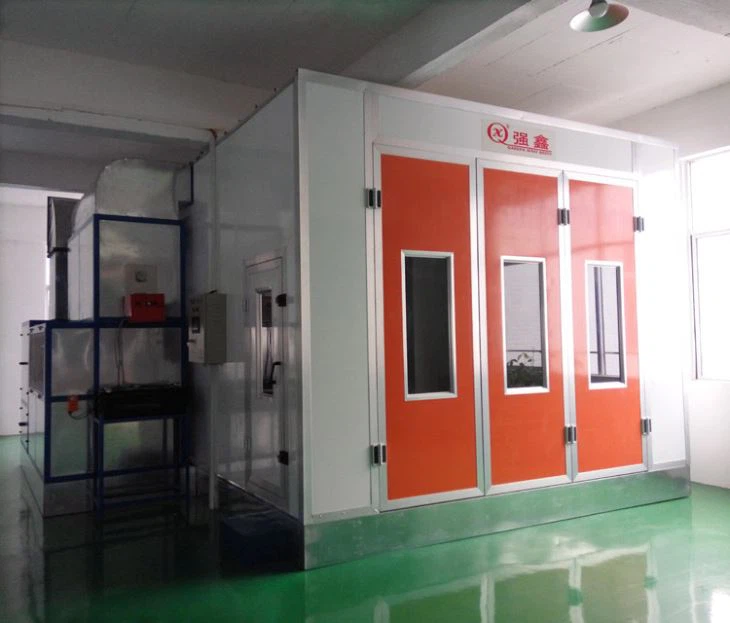 Hot Air Drying System Spray Booth
