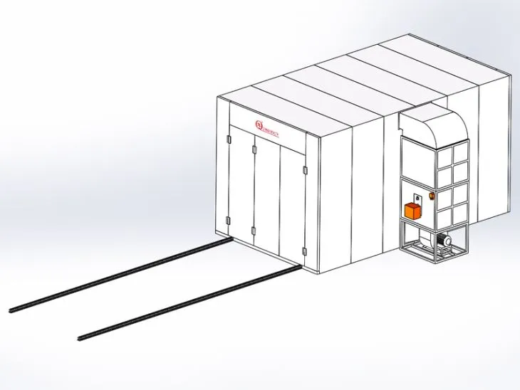 Powder Coating Gas Oven